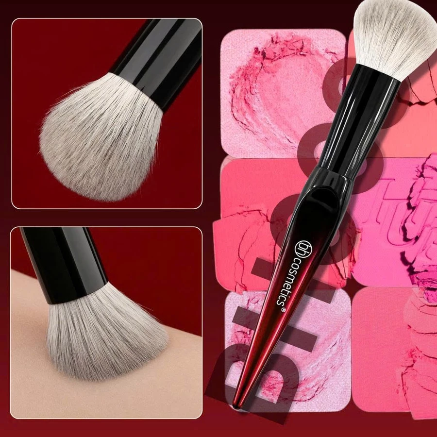 Cọ Trang Điểm Má Hồng Phủ Phấn Nhỏ BH Cosmetics Blusher BH003 Lông Mềm Bám Phấn