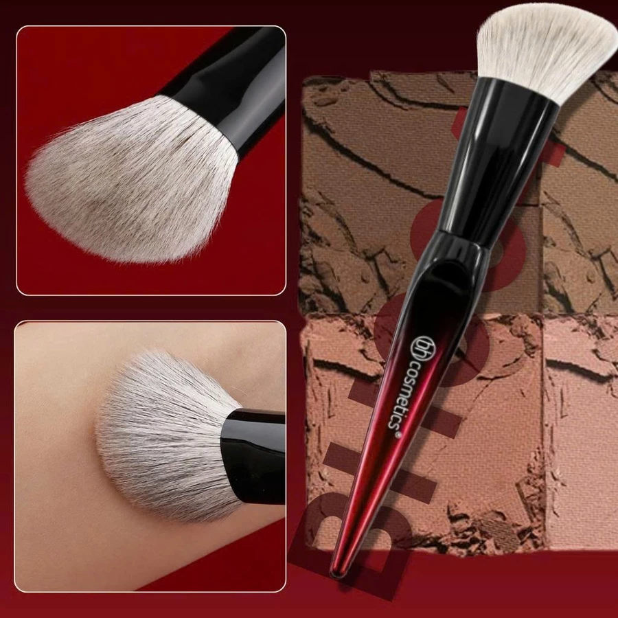Cọ Đánh Khối Cho Phấn Dạng Nén Kem Phấn Cao Cấp BH Cosmetics Angled Contour BH004