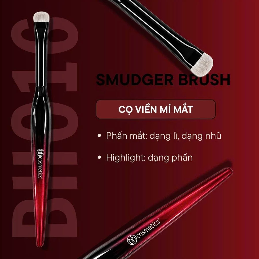 Cọ Trang Điểm Viền Và Tán Mắt Dưới BH Cosmetics SMUDGER BH016