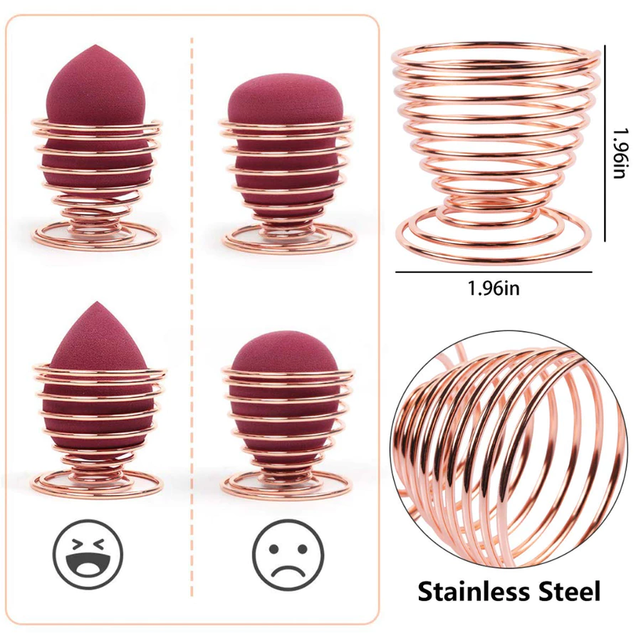 Giá Inox Phơi Mút Trang Điểm MAGA Beauty Sponge Blender Holders Makeup Sponge Drying Stand MA08