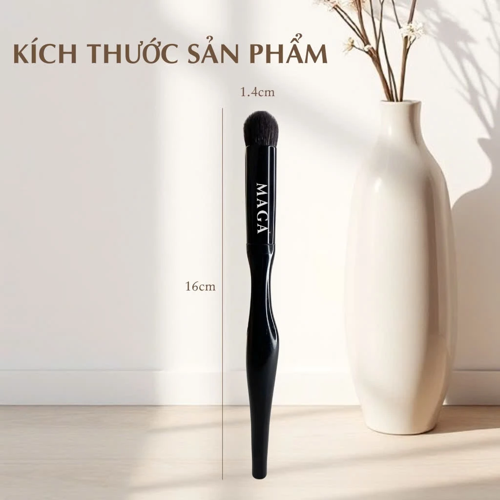 Cọ Môi Cọ Che Khuyết Điểm MAGA All Over Lip Brush Cọ Son Môi Đầu Tròn Chuyên Nghiệp MA27