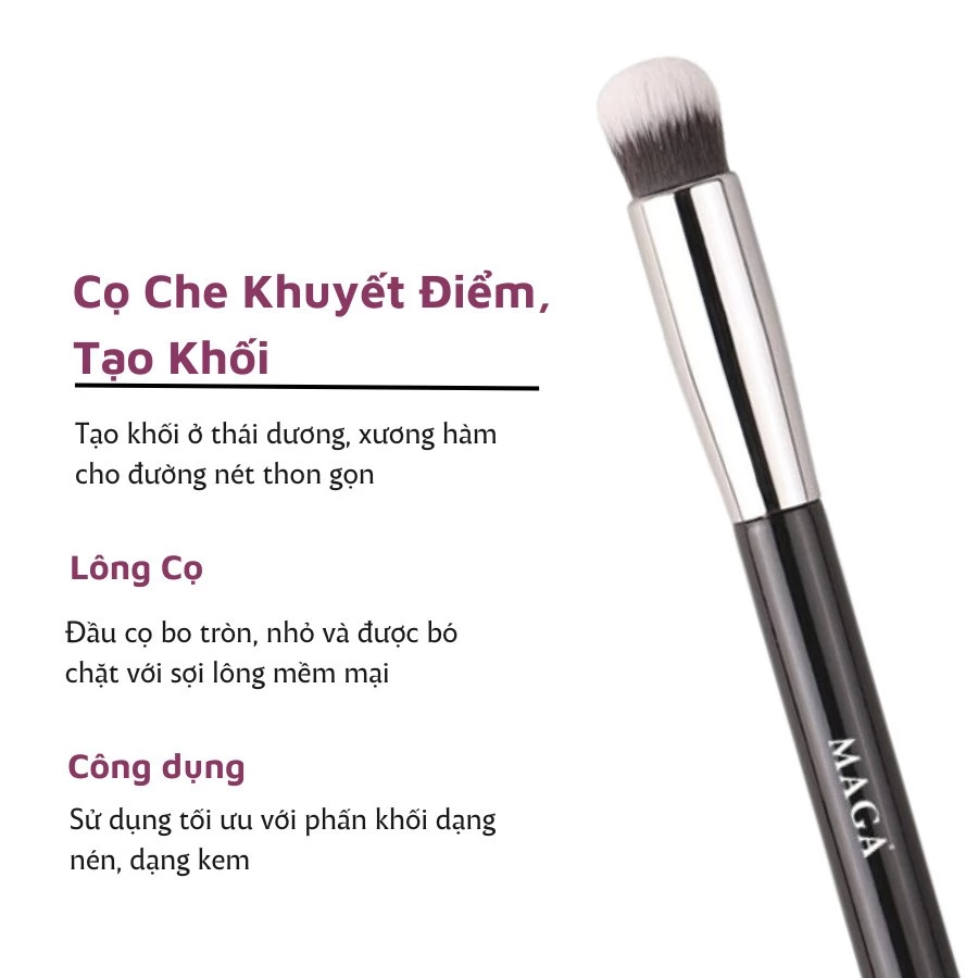 Cọ Che Khuyết Điểm Tạo Khối Nhỏ MAGA All Over Lip MA29