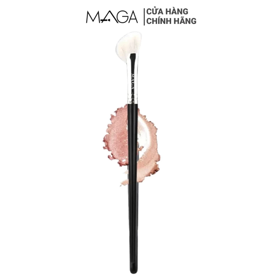 Cọ Đánh Khối Mũi Dạng Quạt Cọ Highlight Che Khuyết Điểm Mũi MAGA Fan Shaped Nose Contour (Đen) MA40