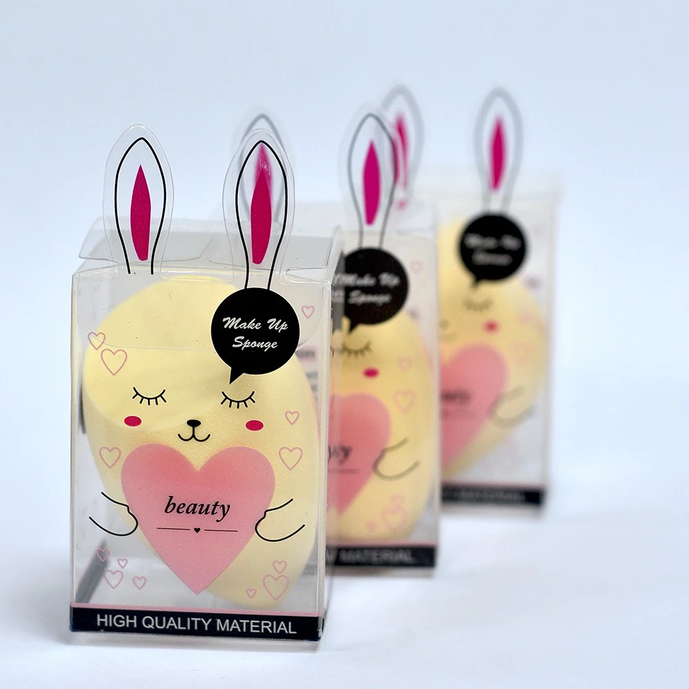 Mút tán kem nền vát xéo MAGA Miracle Foundation Concealer màu trắng sữa MAM28