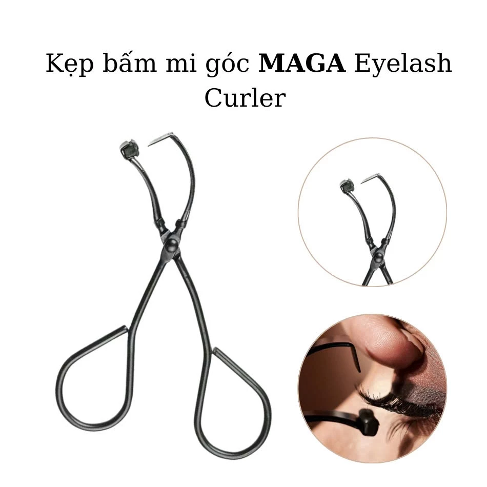 Kẹp bấm góc mi kẹp góc mi dễ dàng MAGA Lash Curler Pro Edge Xtra BM004