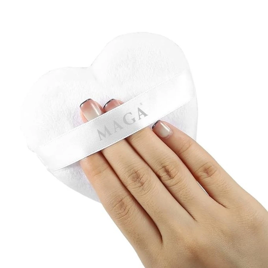 Bông Dặm Phấn Bột /Phấn Nền/Má Hồng Kem MAGA Puff Cushion Makeup kích thước 4.2 x 4 cm MA005