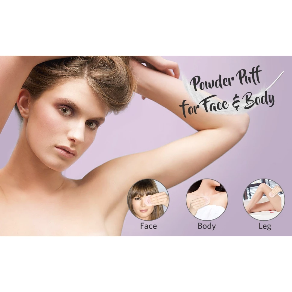 Mút trang điểm phấn khô MAGA Makeup Masters Powder Puffs MA068 chính hãng chất liệu mềm mại