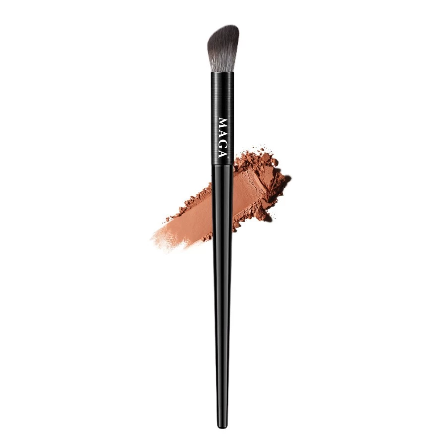 Cọ đánh khối mũi vạt xéo góc cạnh chuyên nghiệp MAGA Genuine Angled Nose Shadow,cọ tạo khối làm đẹp tiện lợi MA101
