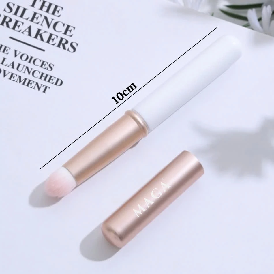 Cọ Tô Son Môi Và Che Khuyết Điểm Có Nắp Đậy MAGA White Peach MA112