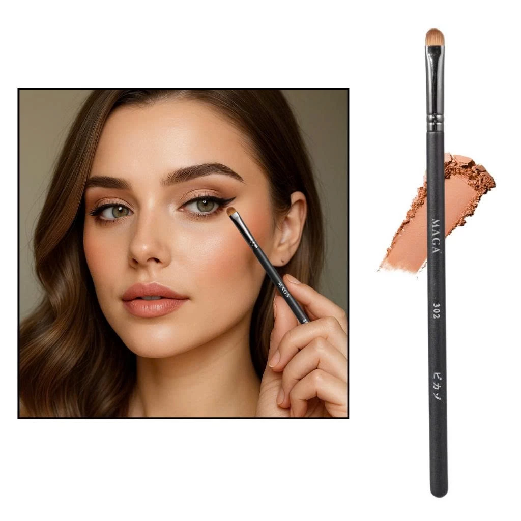 Cọ trang điểm viền mí mắt vẽ bọng mắt MAGA Eyeliner Brush MA302