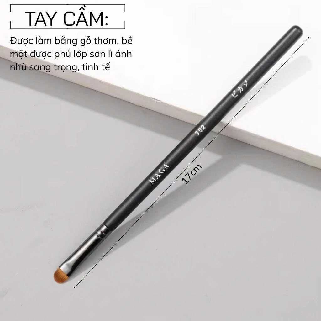 Cọ trang điểm viền mí mắt vẽ bọng mắt MAGA Eyeliner Brush MA302