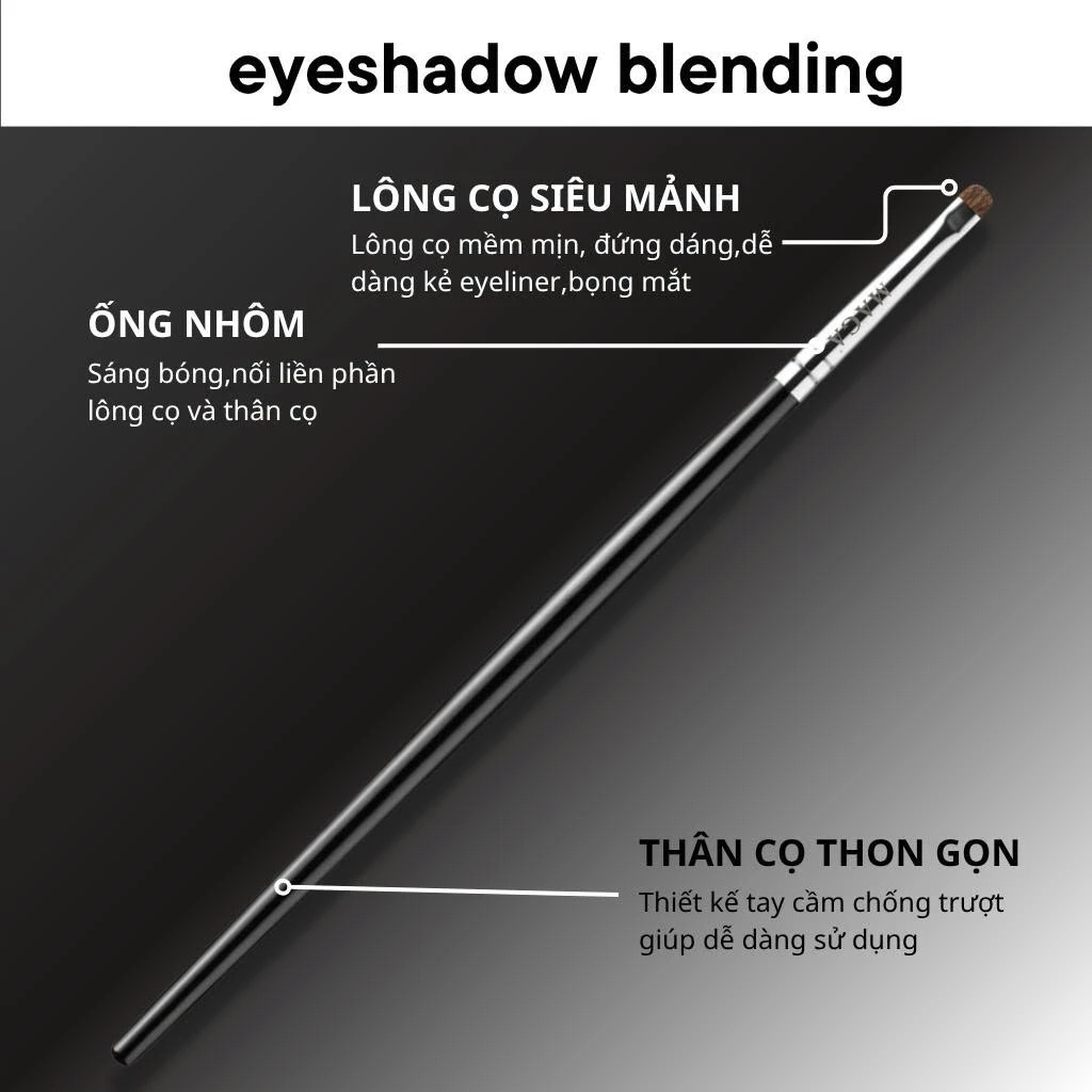 Cọ Đánh Phấn Mắt Nhỏ MAGA Eyeshadow Blending Brush MAT25