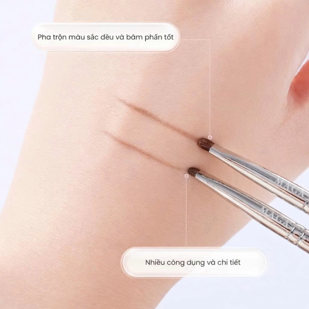 Cọ Đánh Phấn Mắt Nhỏ MAGA Eyeshadow Blending Brush MAT25