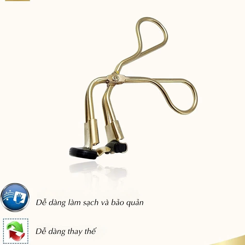 Kẹp mi gốc bấm mi gốc MAGA Eyelash Curler Gold Edge Xtra BM002