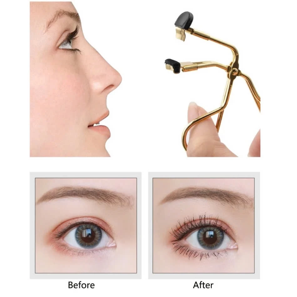 Kẹp mi gốc bấm mi gốc MAGA Eyelash Curler Gold Edge Xtra BM002
