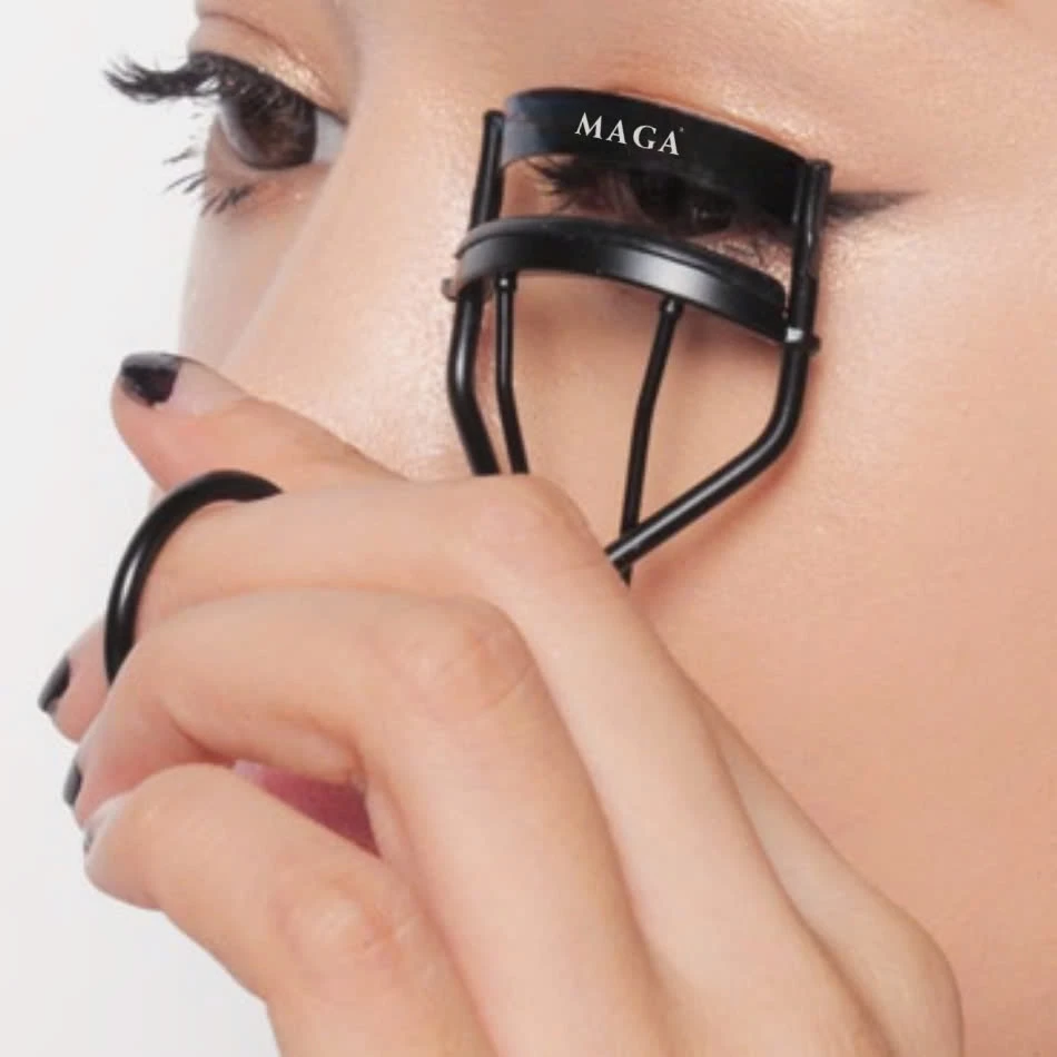 Kẹp bấm mi cao cấp MAGA Classic Eyelash Curler bấm cong mi và giữ nếp BM003